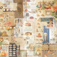 Memory Place Fall Is In The Air Collage Origami Paper (MP-61049)